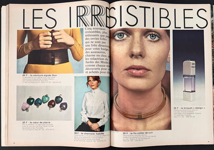 Jardin des Modes October 1970