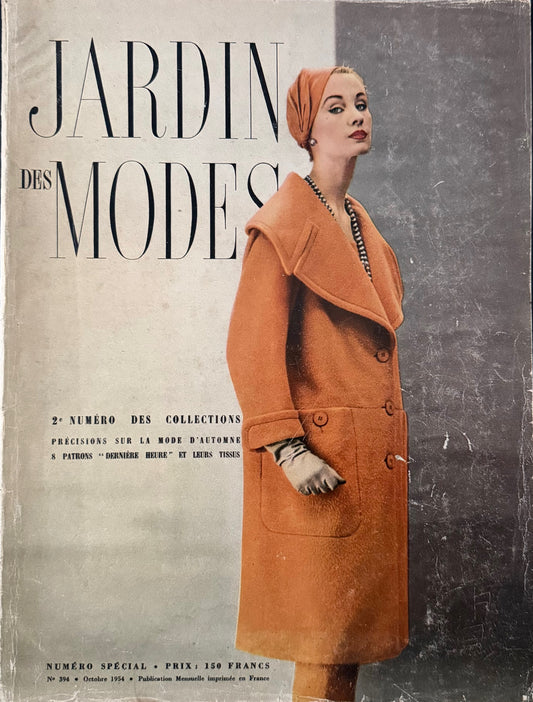 Jardin des Modes October 1954
