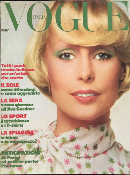 Vogue Italia June 1973 - Barry Lategan - Guy Bourdin