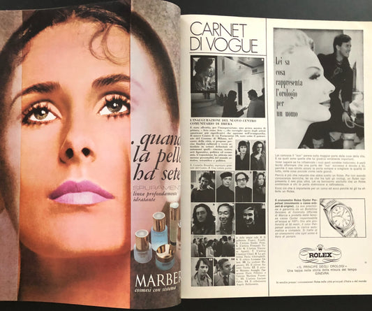 Vogue Italia June 1973 - Barry Lategan - Guy Bourdin