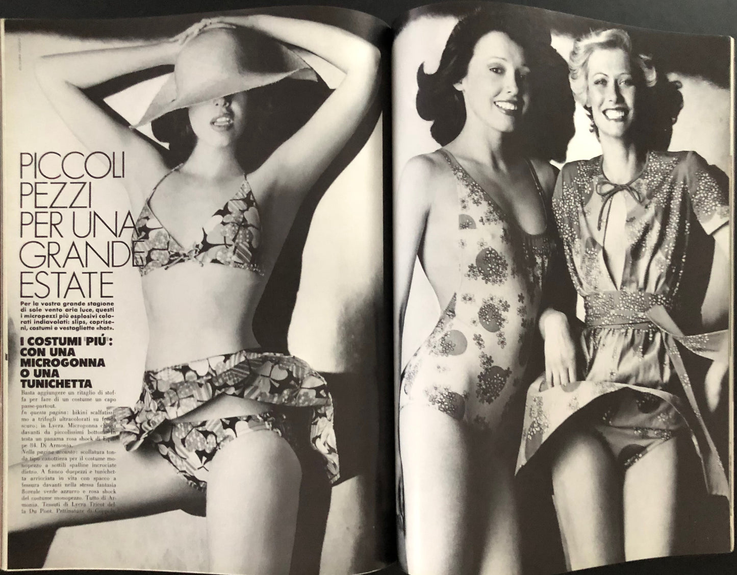 Vogue Italia June 1973 - Barry Lategan - Guy Bourdin