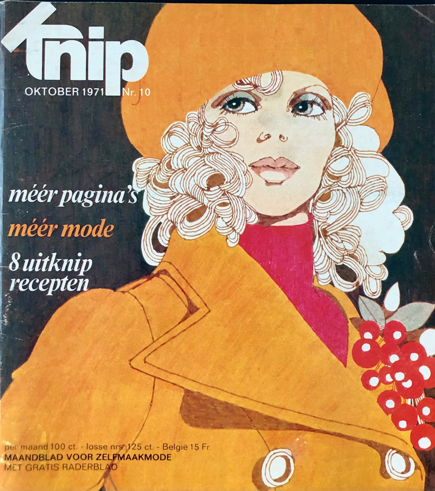 Knip oktober 1971 - Paul Huf - Ans van Emden