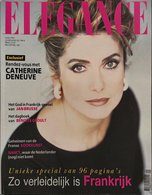Elegance juni 1993 -  Catherine Deneuve