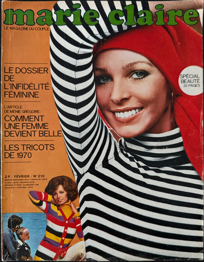 Marie Claire France February 1970 (No. 210)