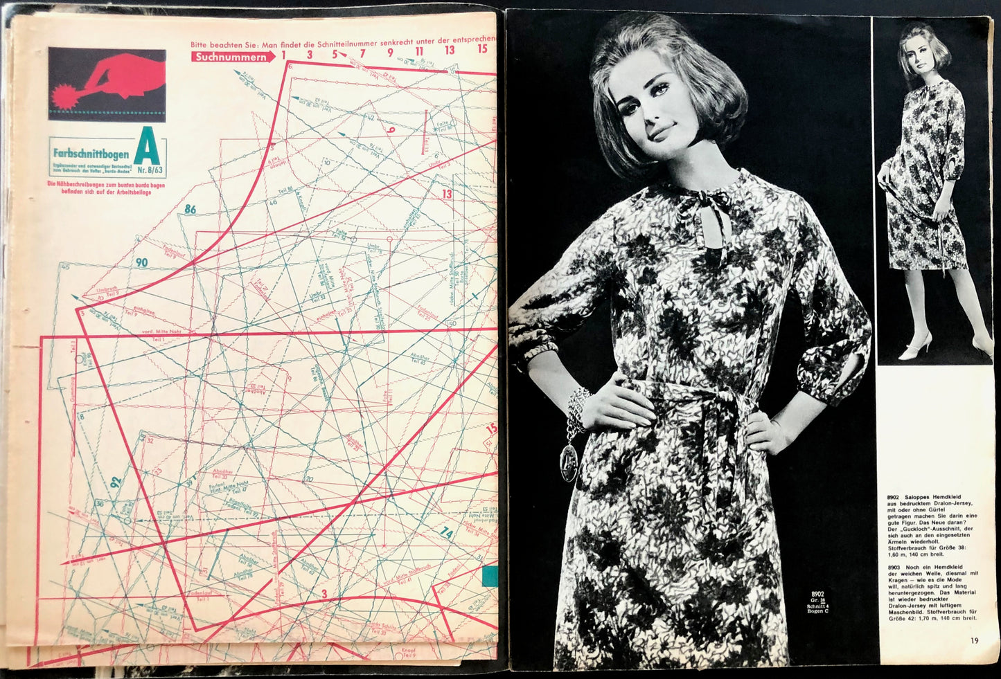 Burda Moden August 1963