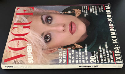 Vogue Germany November 1985 - Nina Hagen - Tony Viramontes