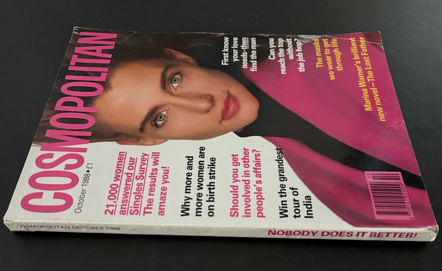 Cosmopolitan UK October 1988 - Roberta Chirko