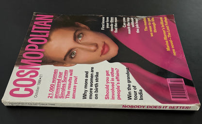 Cosmopolitan UK October 1988 - Roberta Chirko