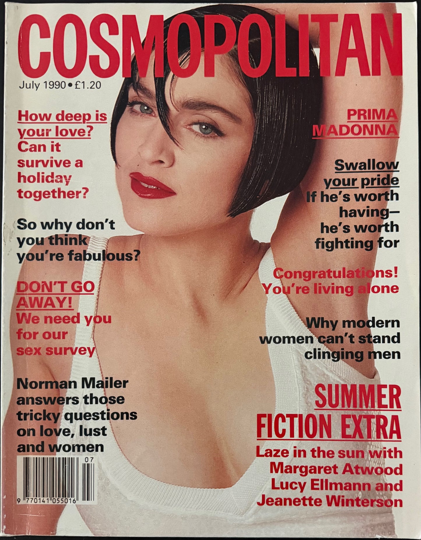 Cosmopolitan UK July 1990 - Madonna - Francesco Scavullo
