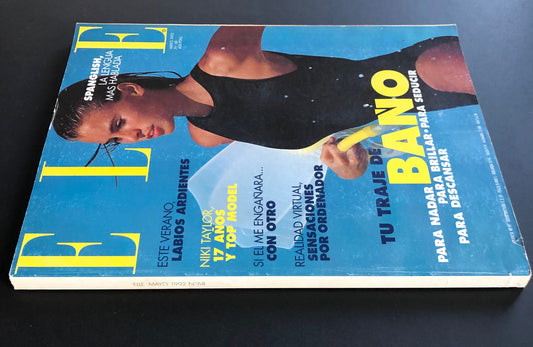 ELLE Spain May 1992 - Niki Taylor