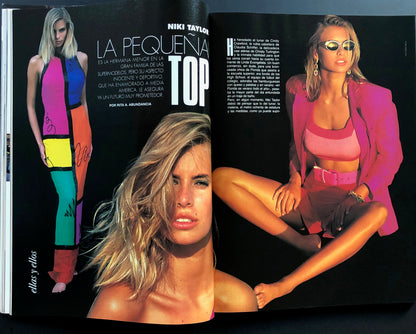 ELLE Spain May 1992 - Niki Taylor