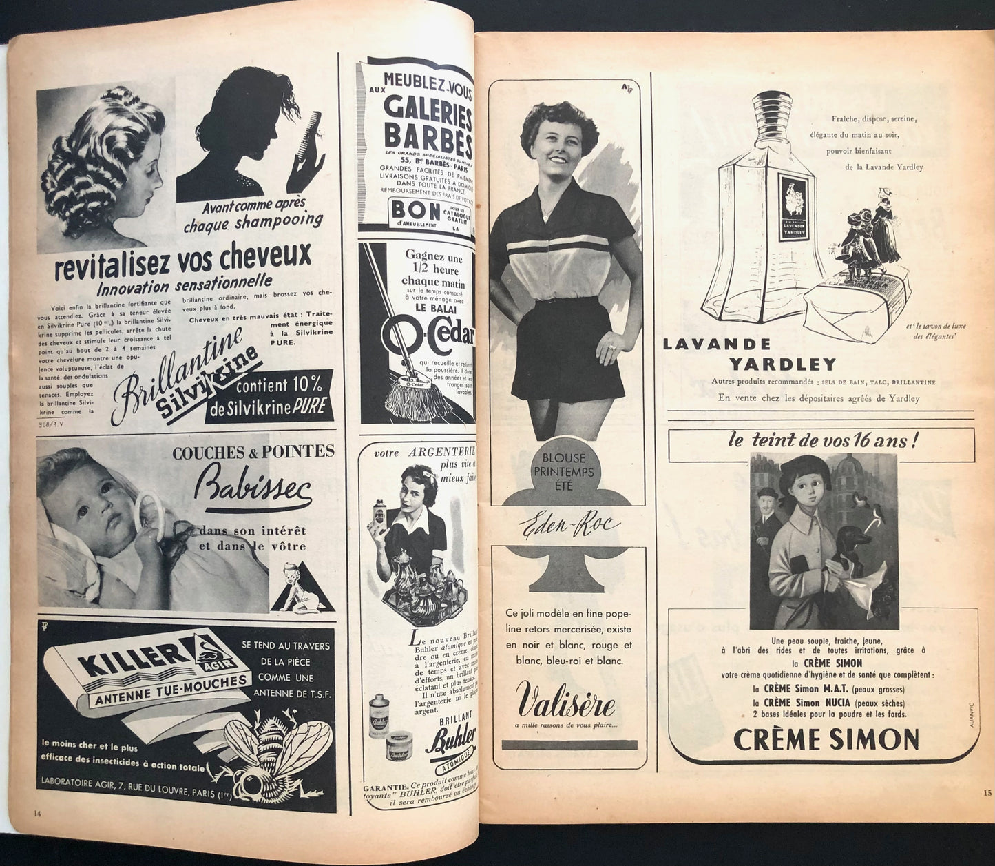 Modes et Travaux May 1950