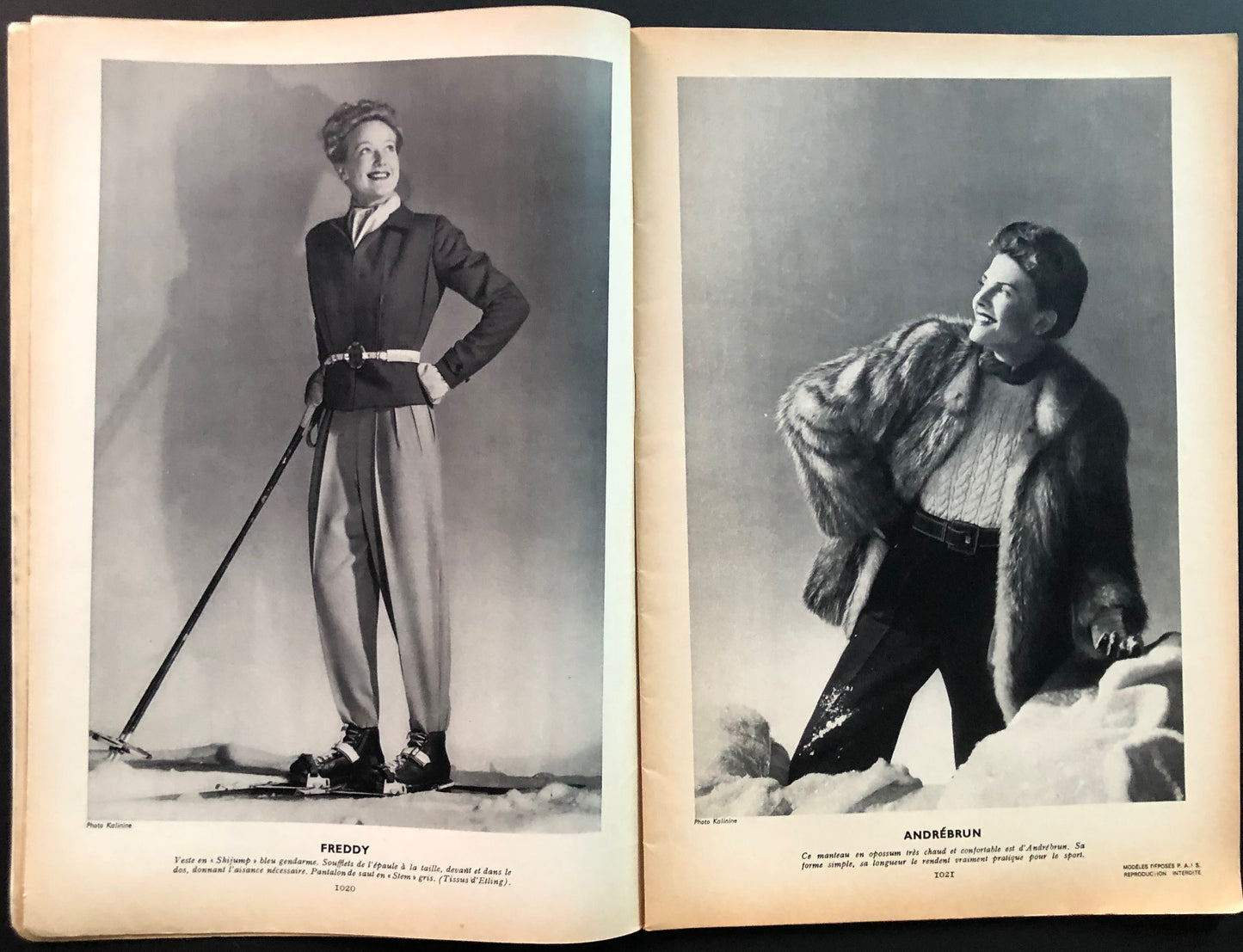 Le Jardin des Modes December 1938