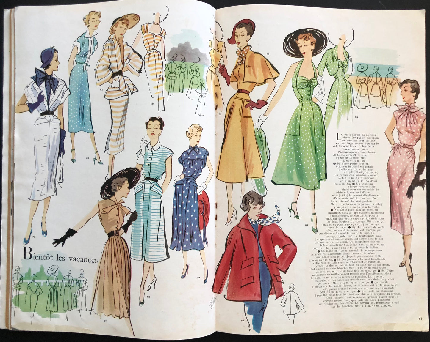Modes et Travaux May 1950