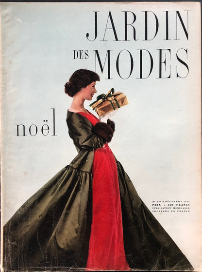 Jardin des Modes December 1953 - Noël