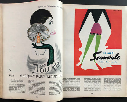 Jardin des Modes December 1953 - Noël