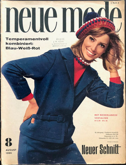 Neue Mode/Neuer Schnitt August 1966