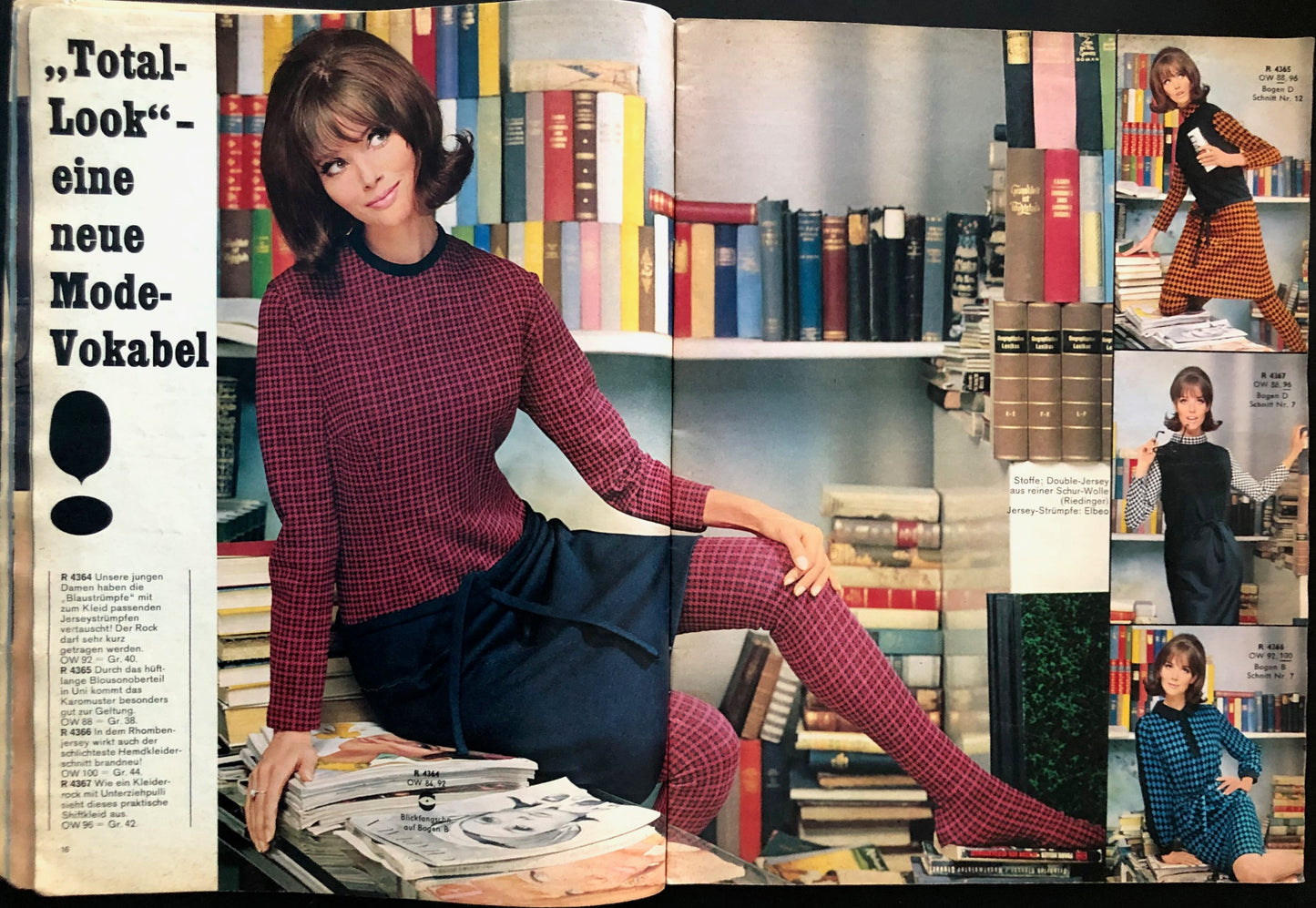 Neue Mode/Neuer Schnitt August 1966
