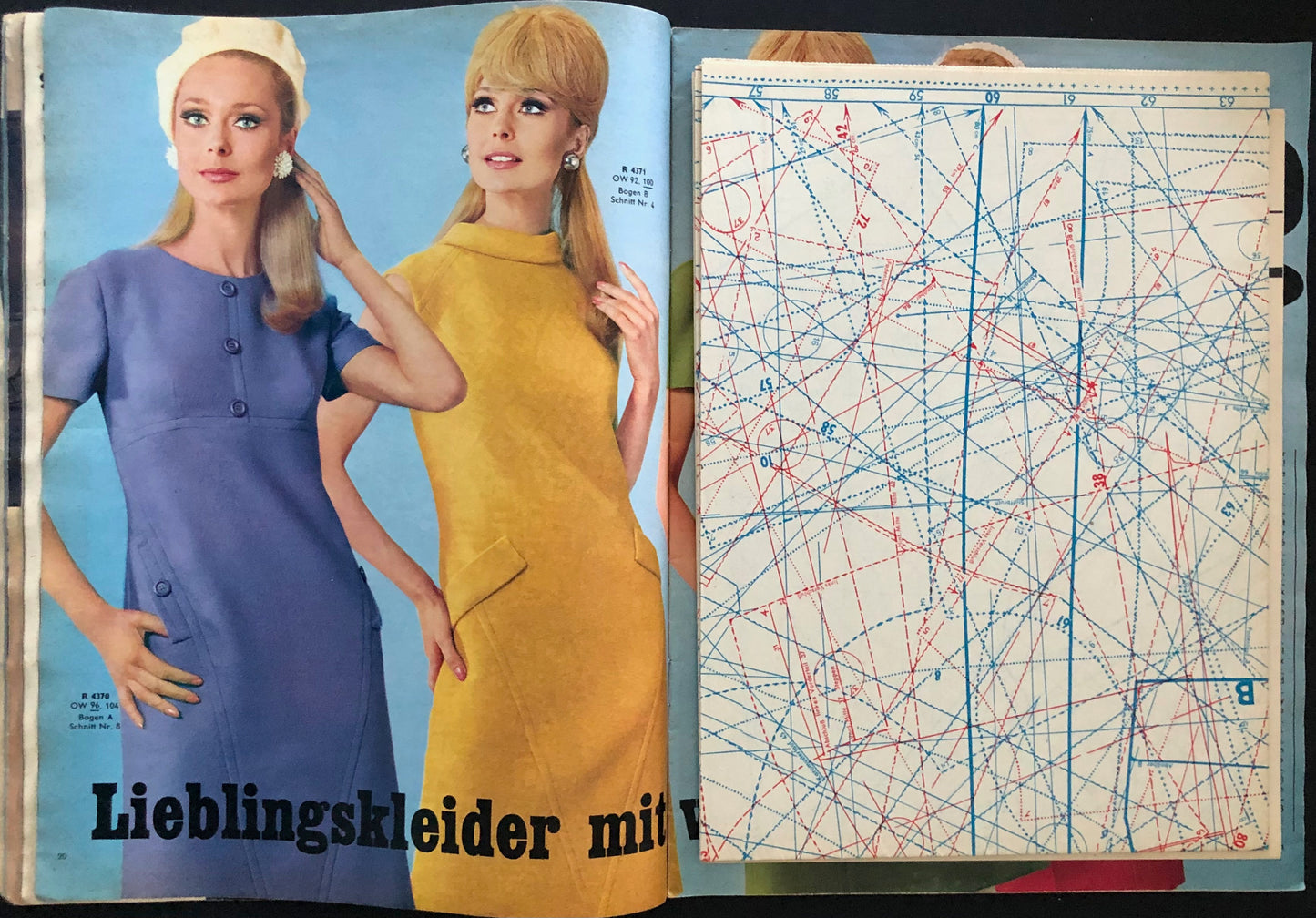 Neue Mode/Neuer Schnitt August 1966