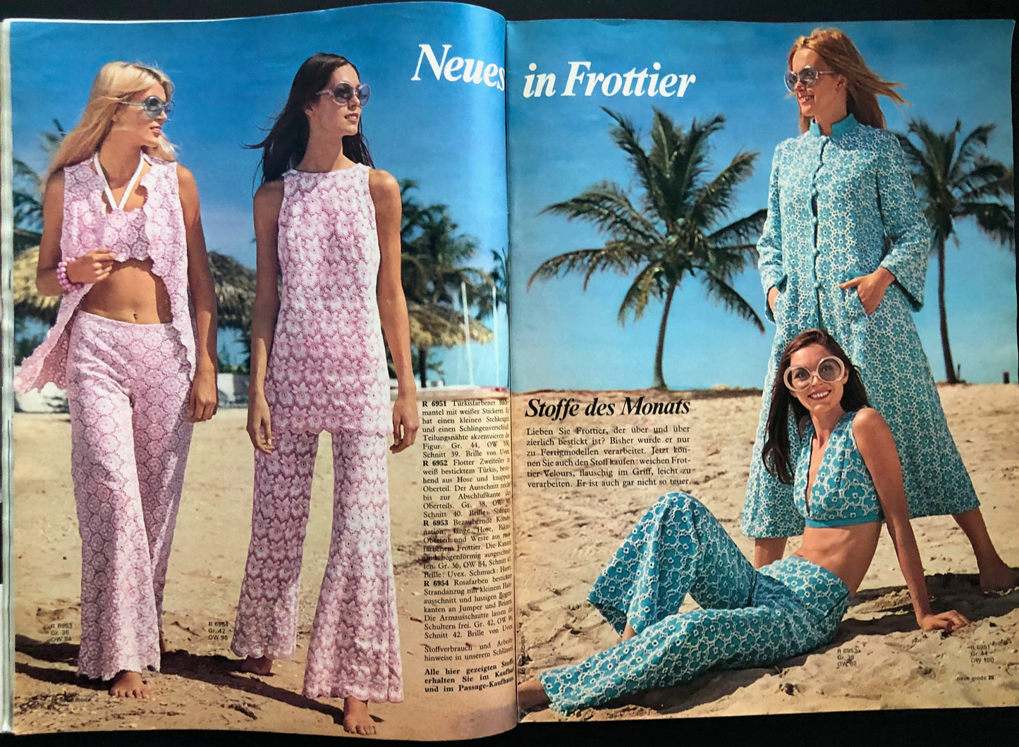 Neue Mode/Neuer Schnitt June 1969