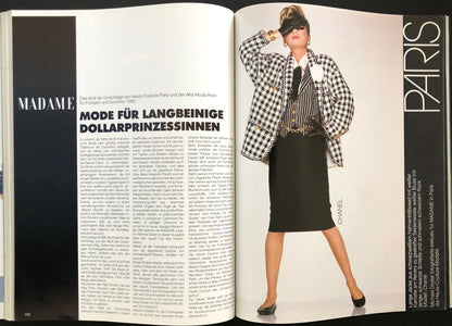 Madame Germany March 1985 - Ines de La Fressange
