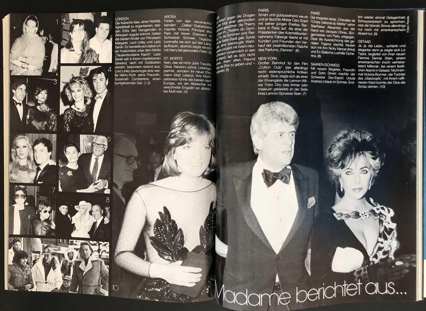 Madame Germany March 1985 - Ines de La Fressange