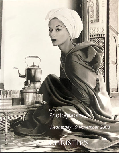 Christie's London - Photographs Auction Catalog - 19 November 2008