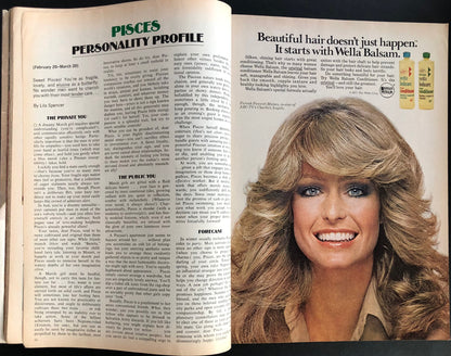 Cosmopolitan US March 1977 - Rene Russo by Francesco Scavullo