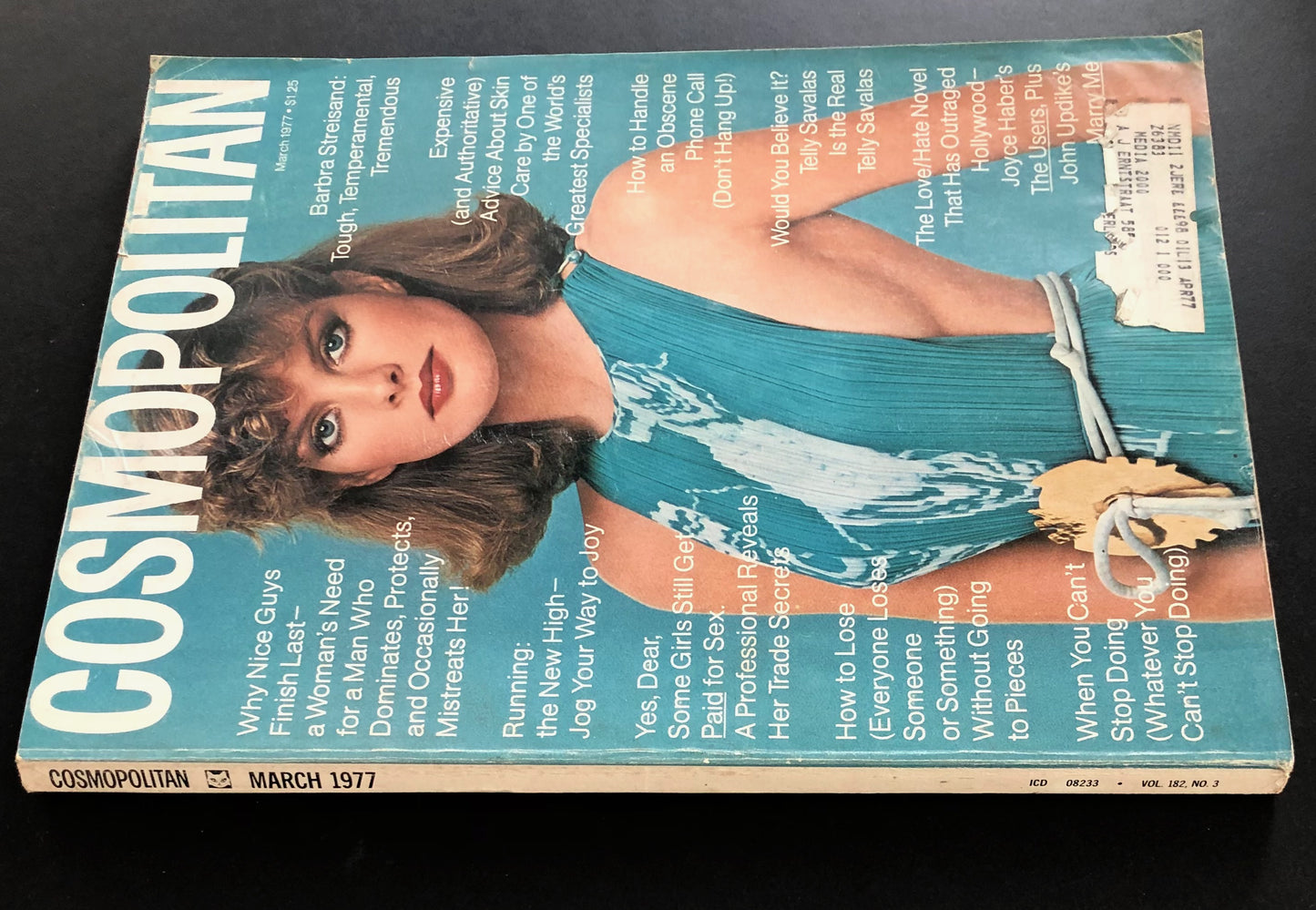 Cosmopolitan US March 1977 - Rene Russo by Francesco Scavullo