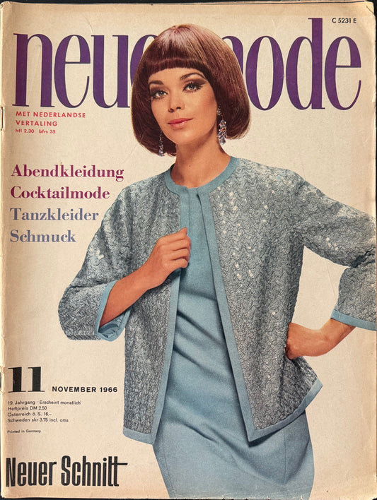 Neue Mode/Neuer Schnitt November 1966