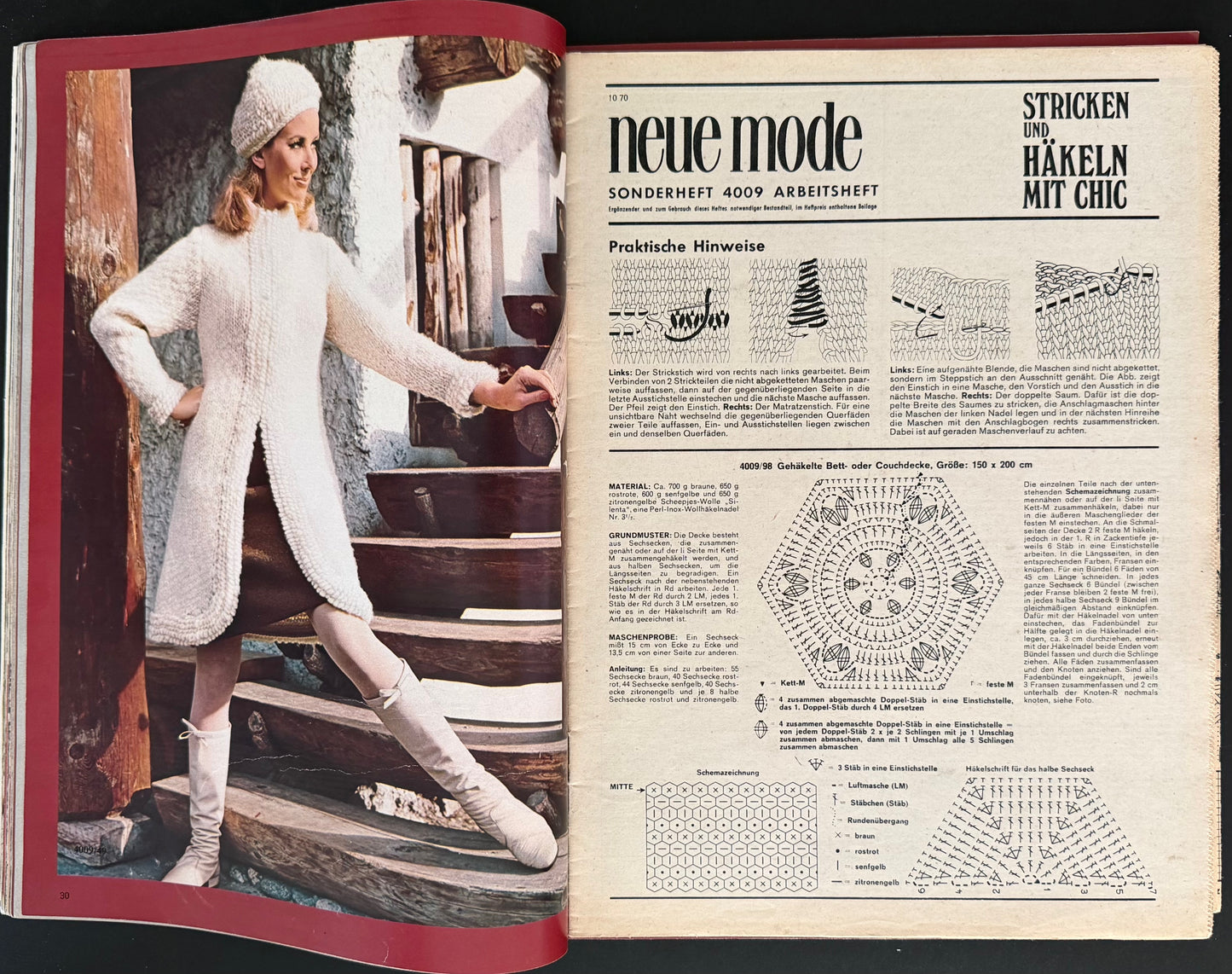 Neue Mode Sonderheft 10/1970 - Barbara Bach