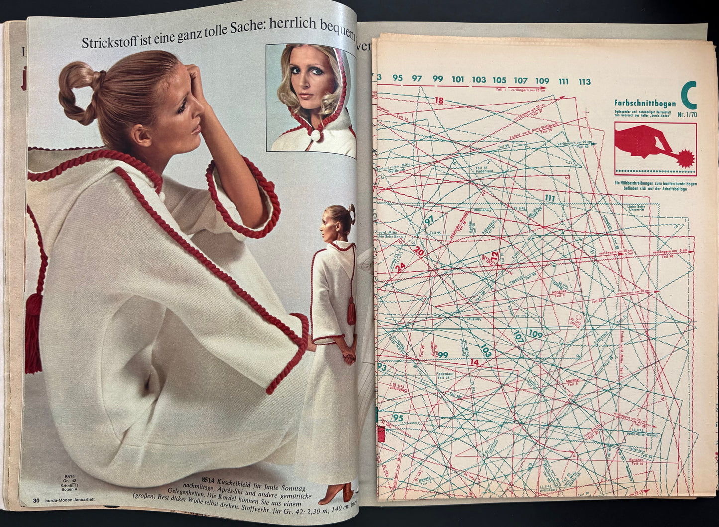 Burda Moden January 1970
