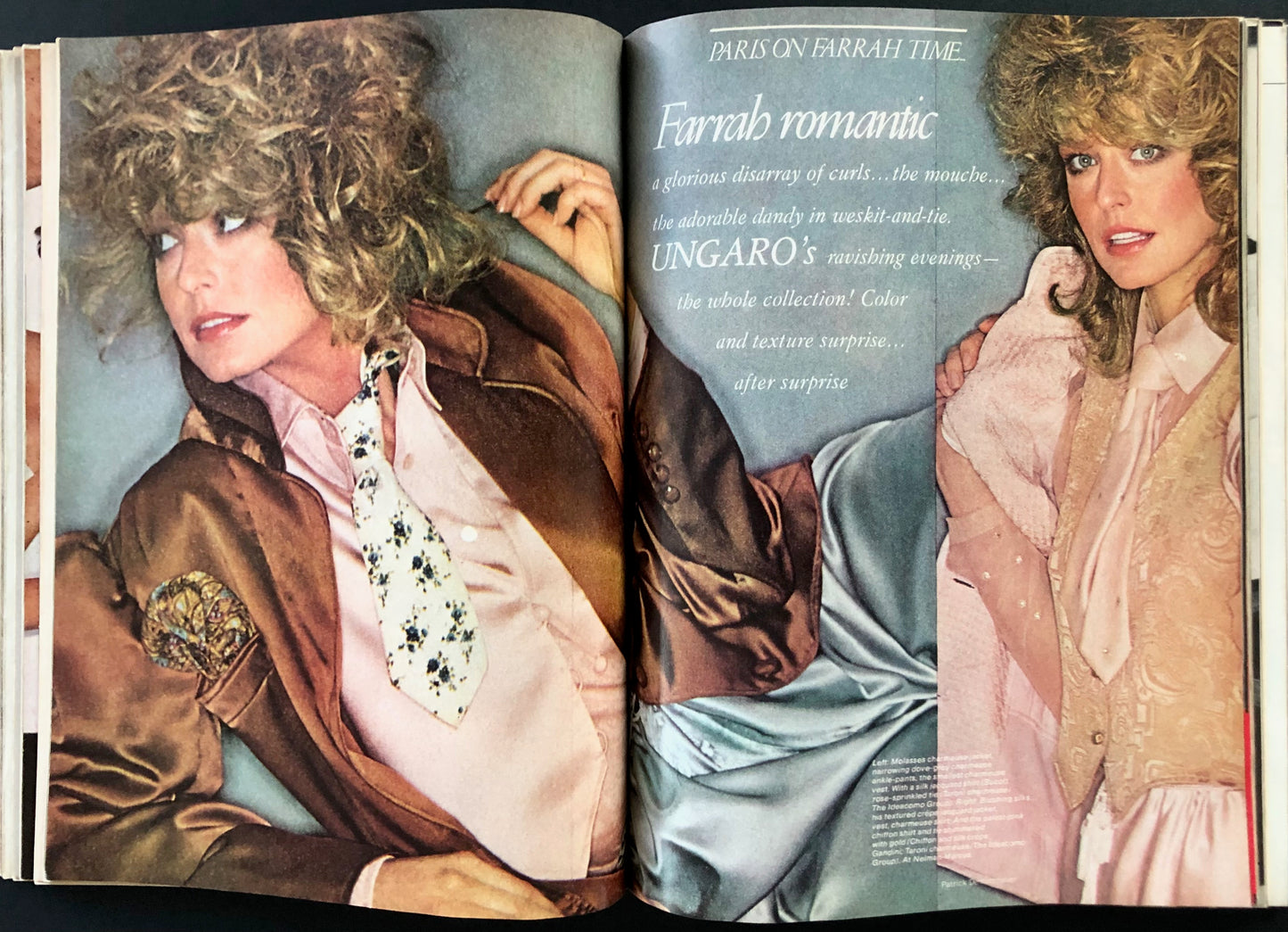 Vogue US April 1978 - Patti Hansen by Francesco Scavullo