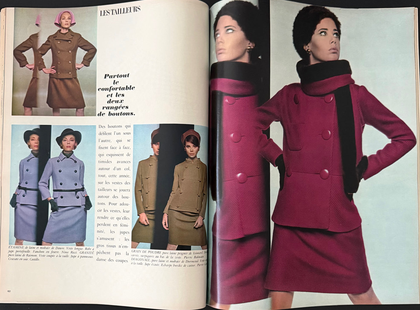 Marie Claire France September 1965 (No. 143) - Jean Shrimpton by Willy Rizzo