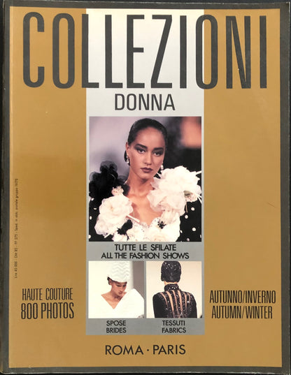 Collezioni Donna Alta Moda Haute Couture Autumn/Winter 1989-1990