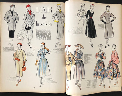 Jardin des Modes March 1954