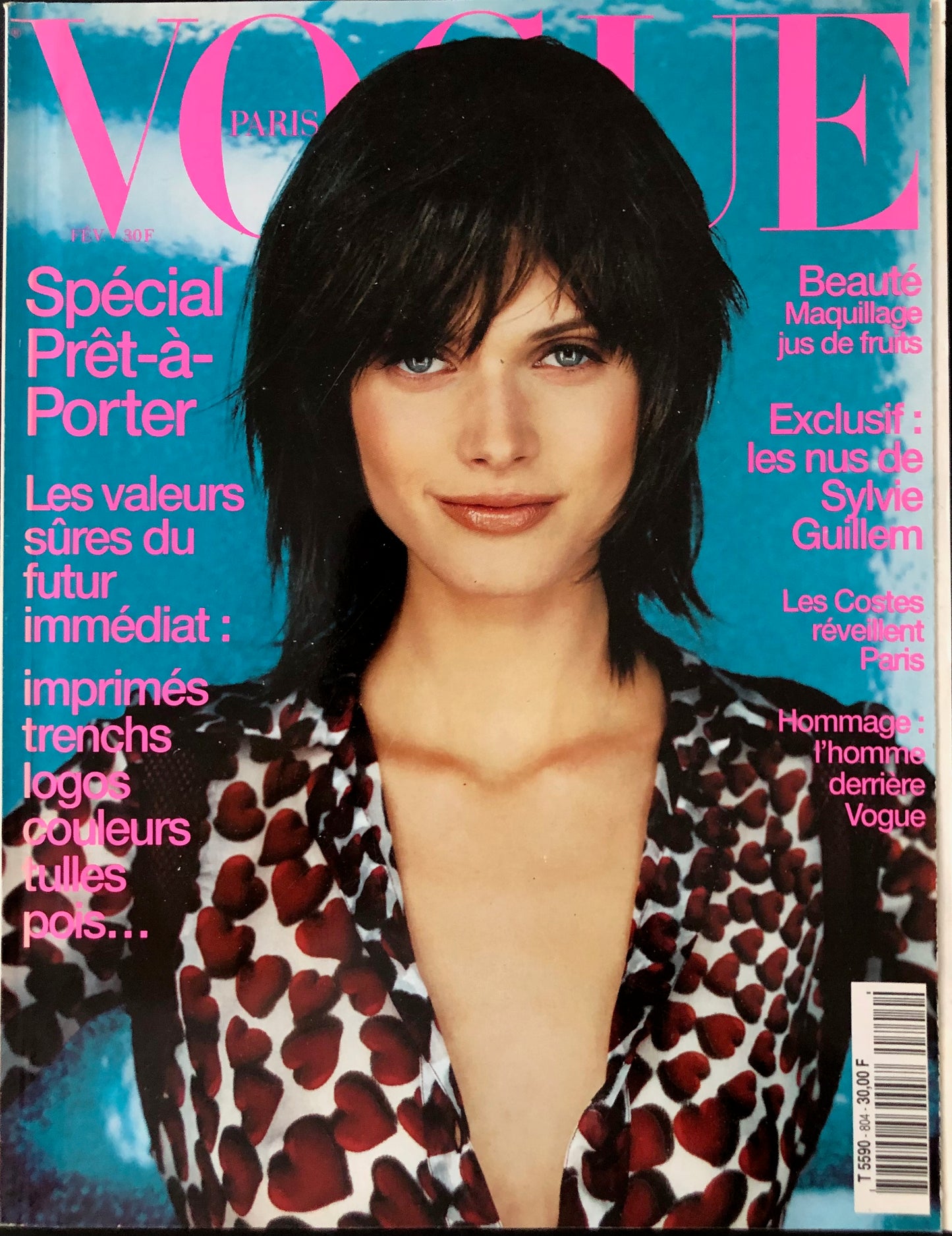 Vogue Paris February 2000 - Malgosia Bela