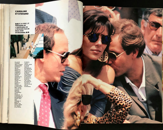 ELLE France 15 October 1990 - Caroline et Stefano