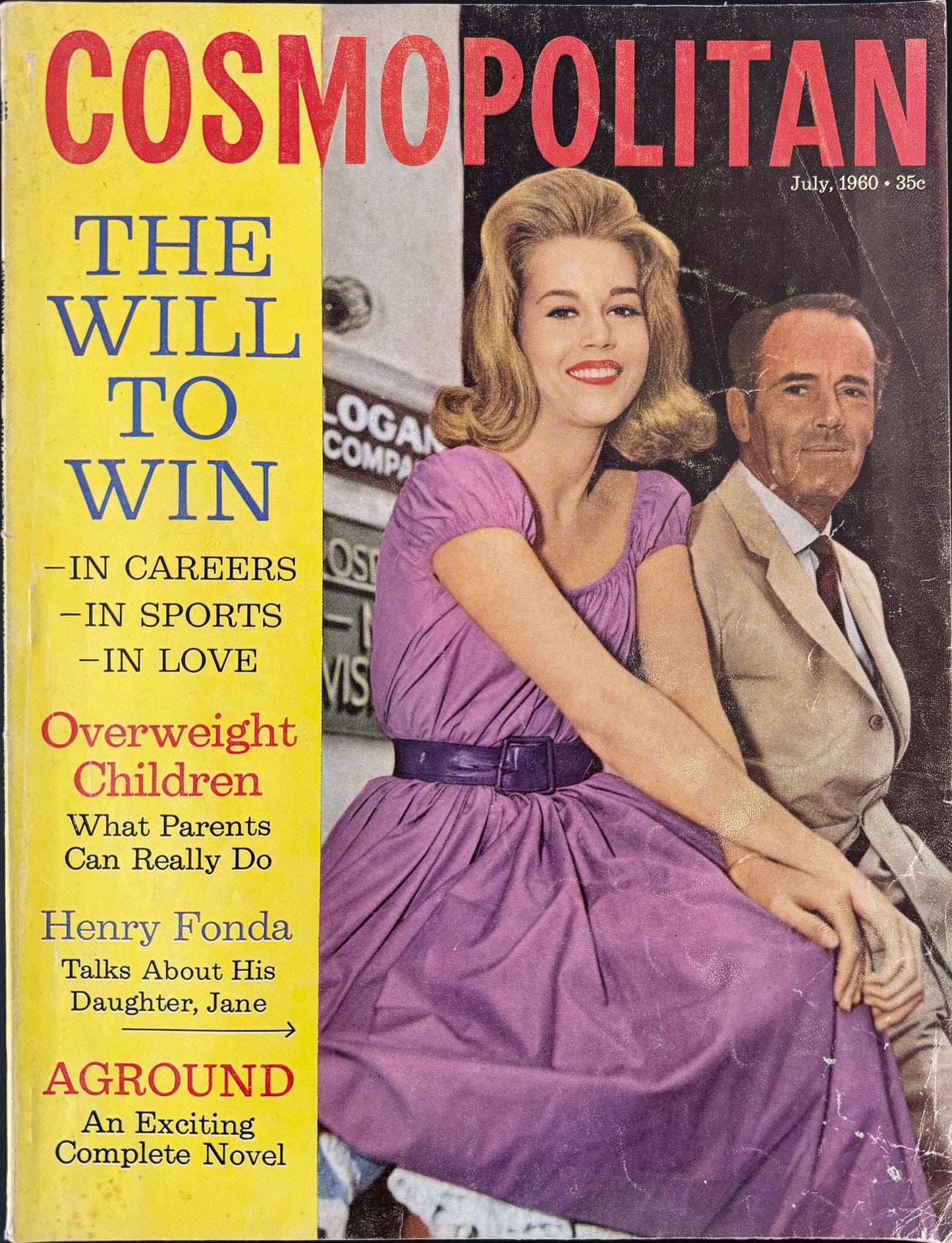 Cosmopolitan US July 1960 - Jane Fonda