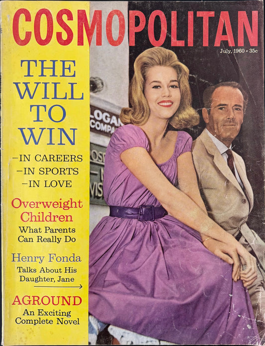 Cosmopolitan US July 1960 - Jane Fonda