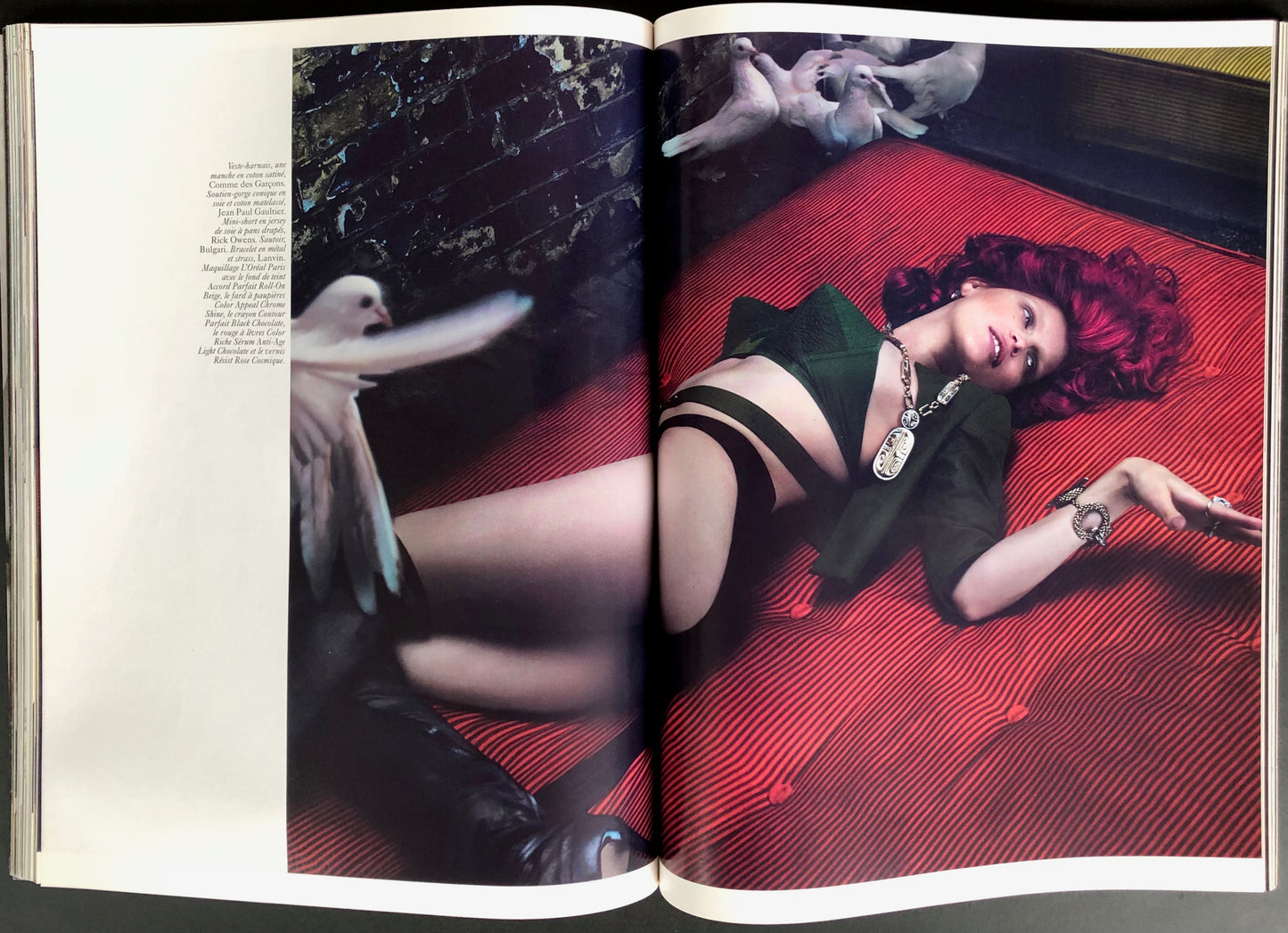 Vogue Paris December 2009/January 2010 - Laetitia Casta