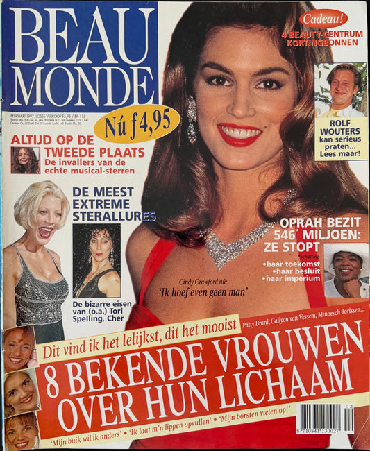 Beau Monde februari 1997 - Cindy Crawford