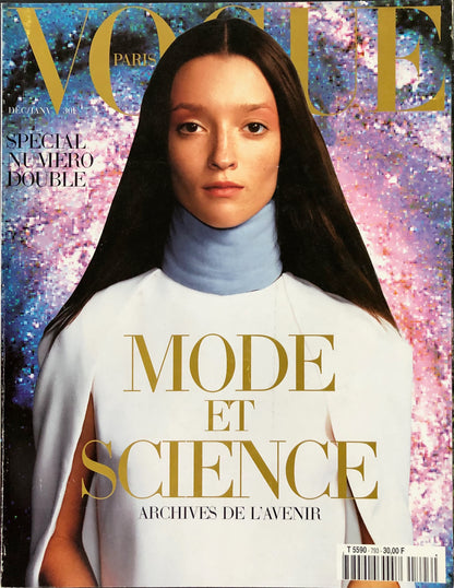 Vogue Paris December 1998/January 1999 - Audrey Marnay - Mario Testino
