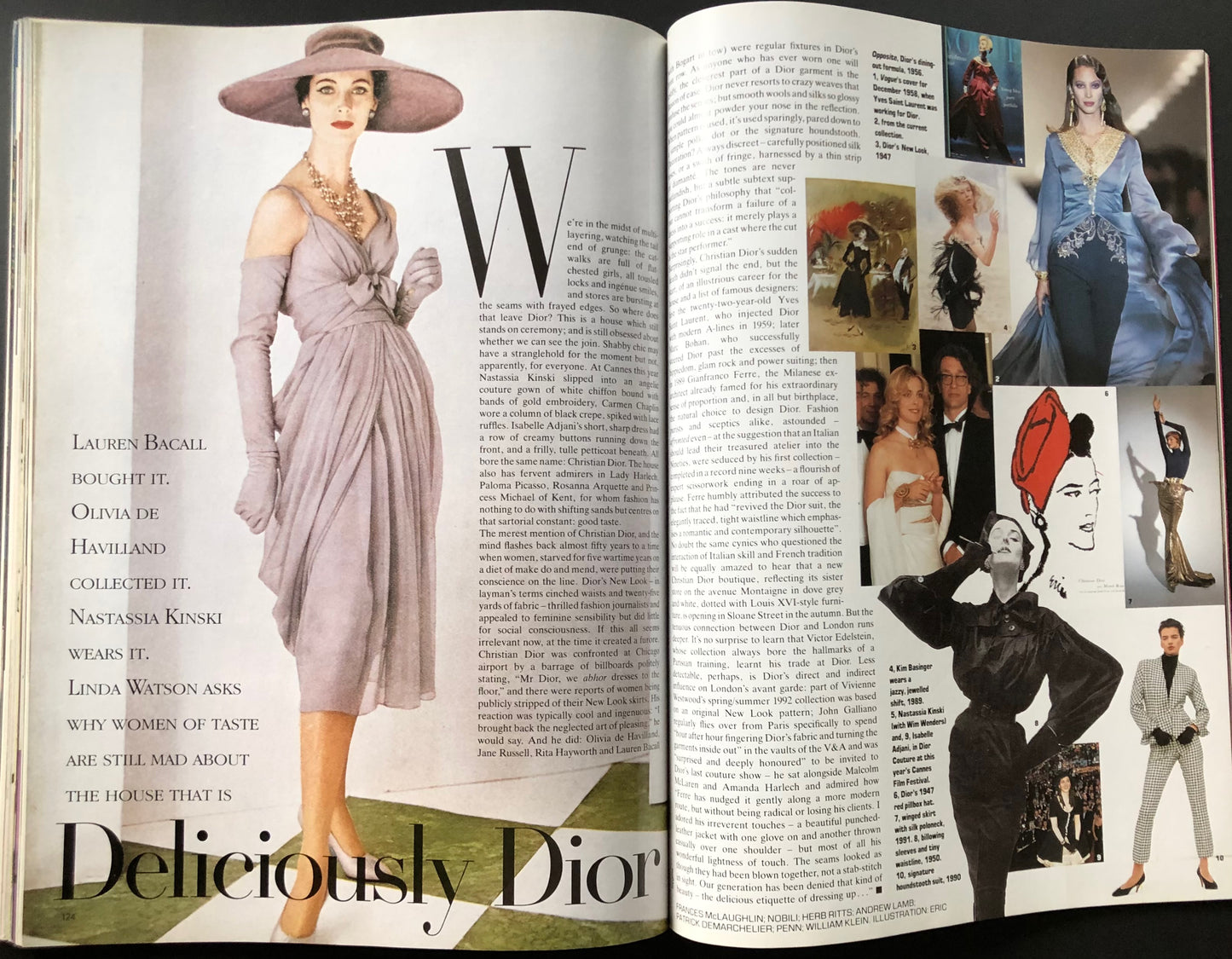 Vogue UK August 1993 - Carla Bruni