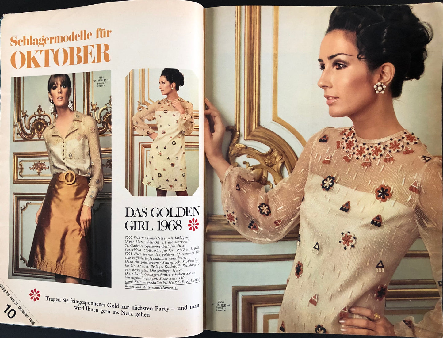 Burda Moden October 1968
