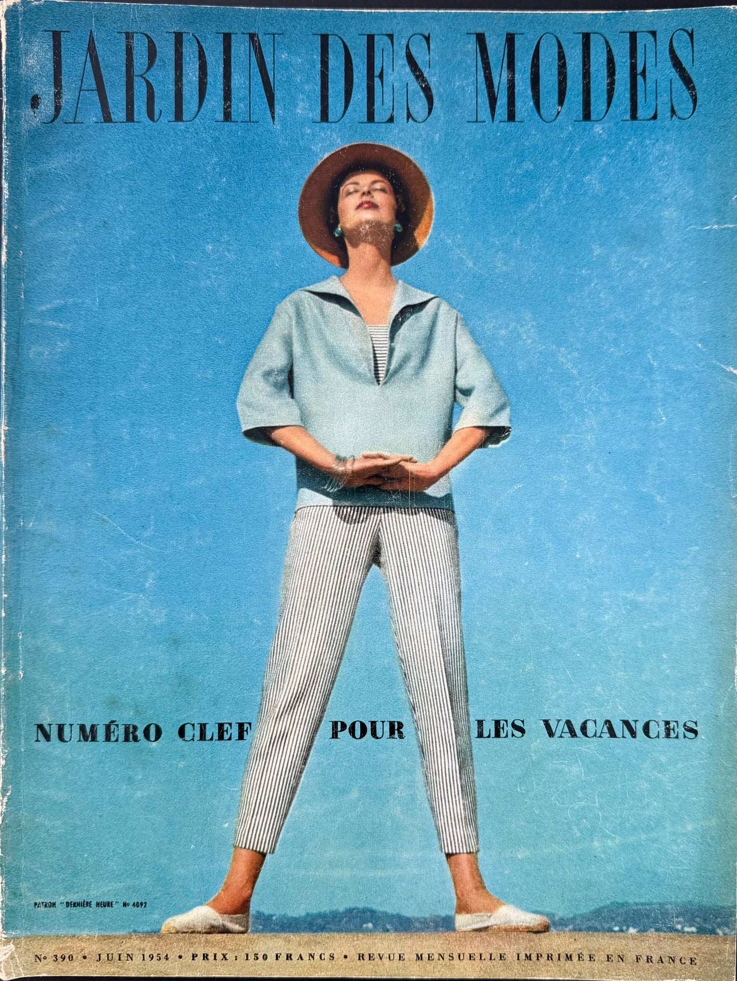 Jardin des Modes June 1954