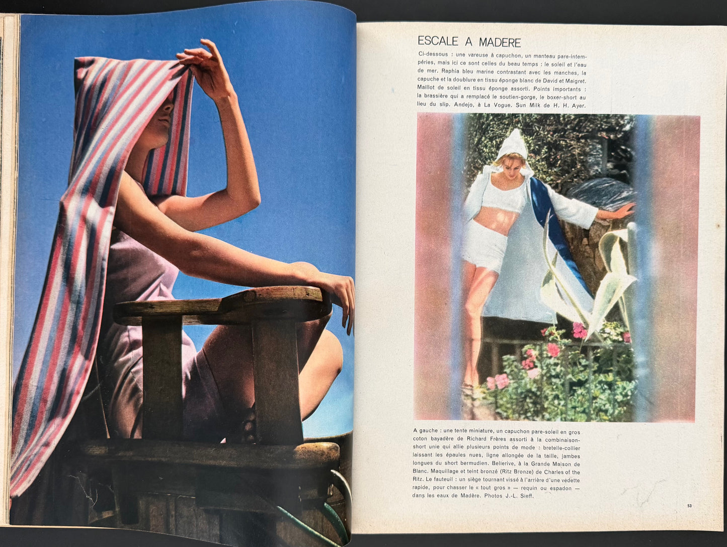 Jardin des Modes June 1961