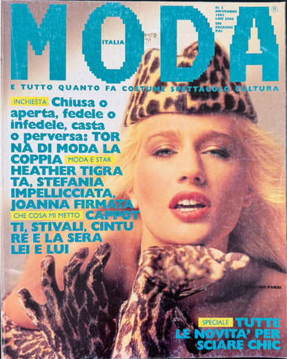 Moda Italia November 1983 - Heather Parisi