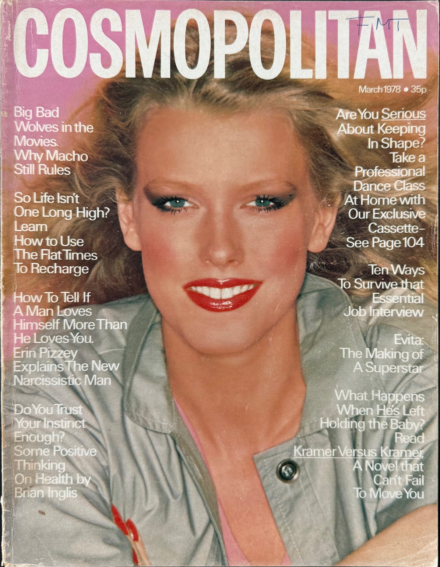 Cosmopolitan UK March 1978 - Carry Nygren - Lothar Schmid