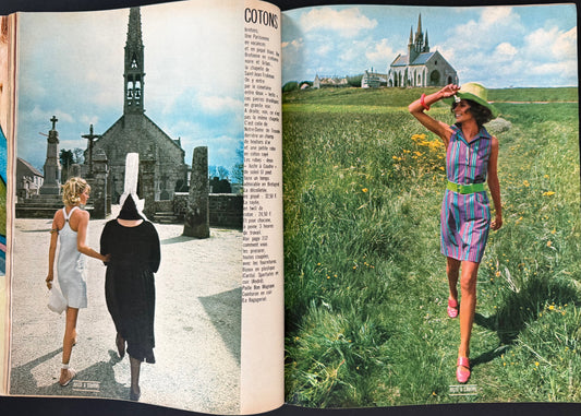 ELLE France 15 June 1967 - Alain Delon